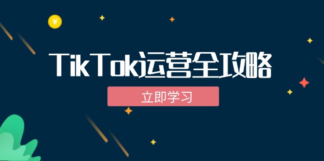 （12739期）TikTok实战运营全攻略：从下载软件到变现，抖音海外版实操教程-中创网-创业项目大全