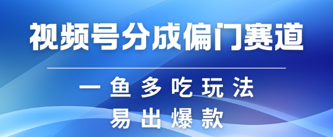 视频号创作者分成计划偏门类目，容易爆流，实拍内容简单易做【揭秘】-中创网-创业项目大全