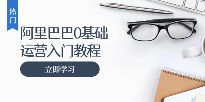 阿里巴巴运营零基础入门教程：涵盖开店、运营、推广，快速成为电商高手-中创网-创业项目大全