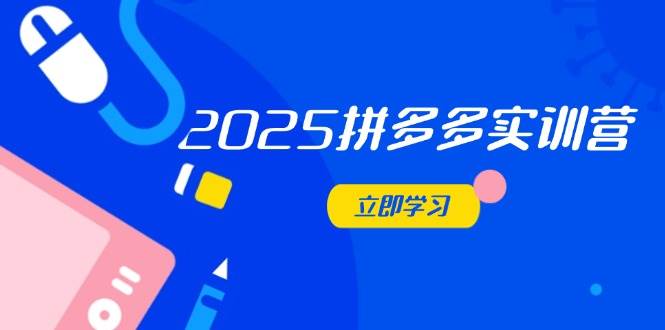 2025拼多多实训营：深度剖析运营关键，助力电商人快速提升-中创网-创业项目大全