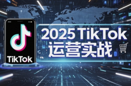 2025TikTok电商运营，掌握TikTok店铺运营核心技巧，实现低成本高转化-中创网-创业项目大全
