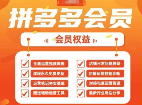 2025拼多多运营实战课，40节全流程教学，覆盖拼多多运营全链路-中创网-创业项目大全