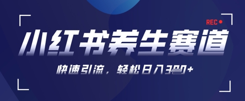 AI+可画生成小红书养生作品，新手暴力起号，矩阵操作，轻松日入3张+-中创网-创业项目大全